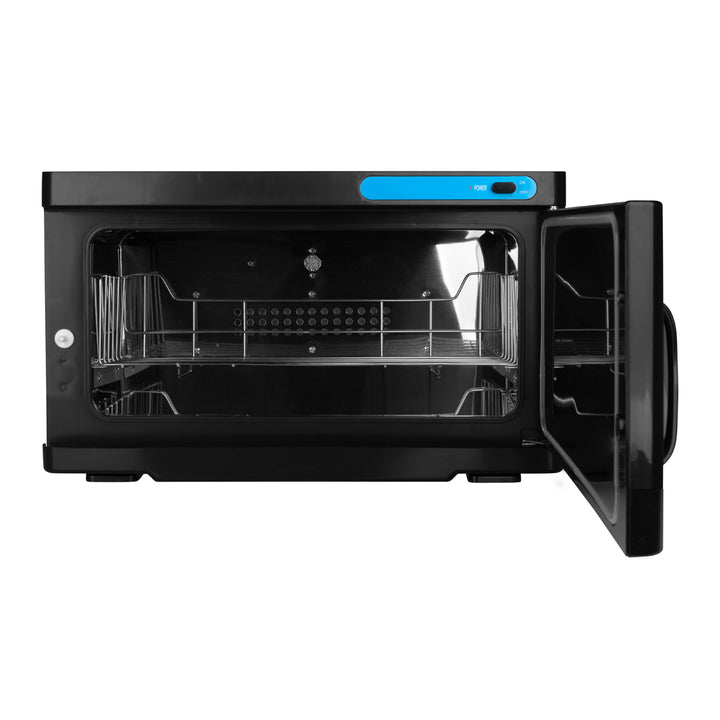 Handdoekwarmer met UV-C Sterilisator 16L 200W Zwart - afbeelding 3