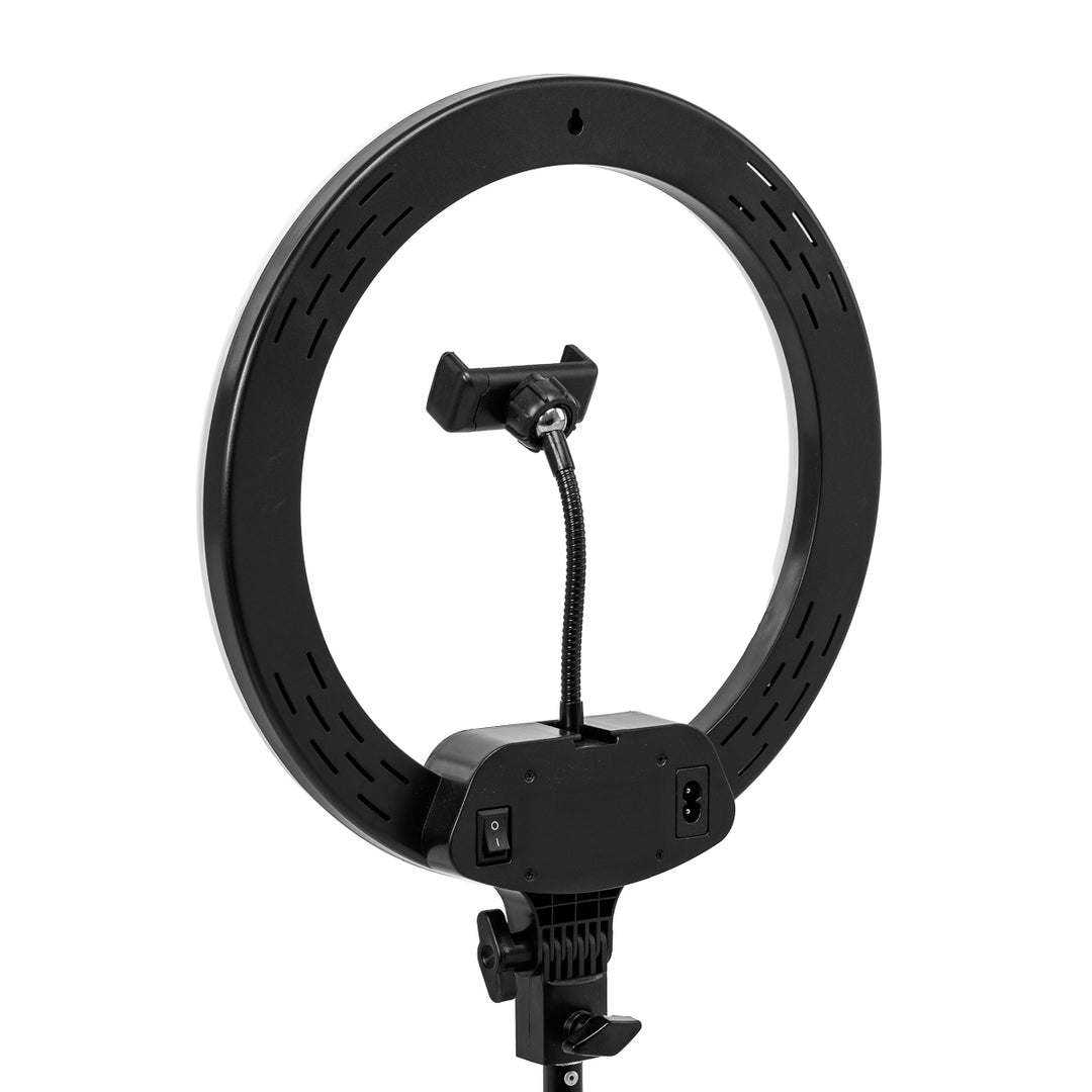 Ringlamp met Statief 13" 36W Zwart - afbeelding 6
