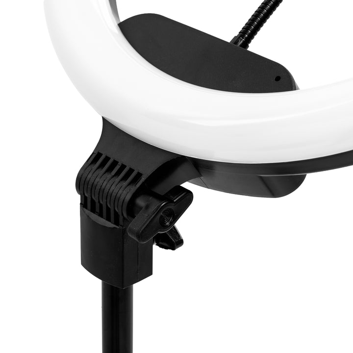 Ringlamp met Statief 13" 36W Zwart - afbeelding 9