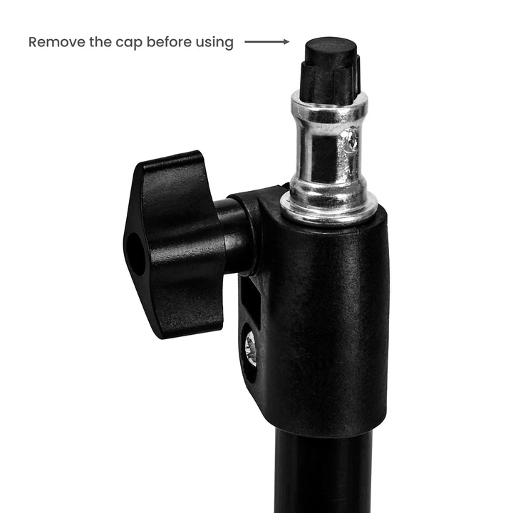 Ringlamp met Statief 13" 36W Zwart - afbeelding 13