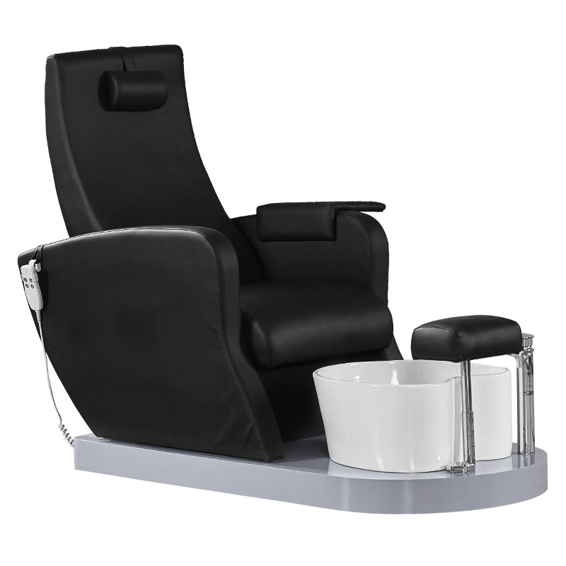 Spa Behandelstoel Elektrisch Azzurro 016A Zwart met Hydromassage 1