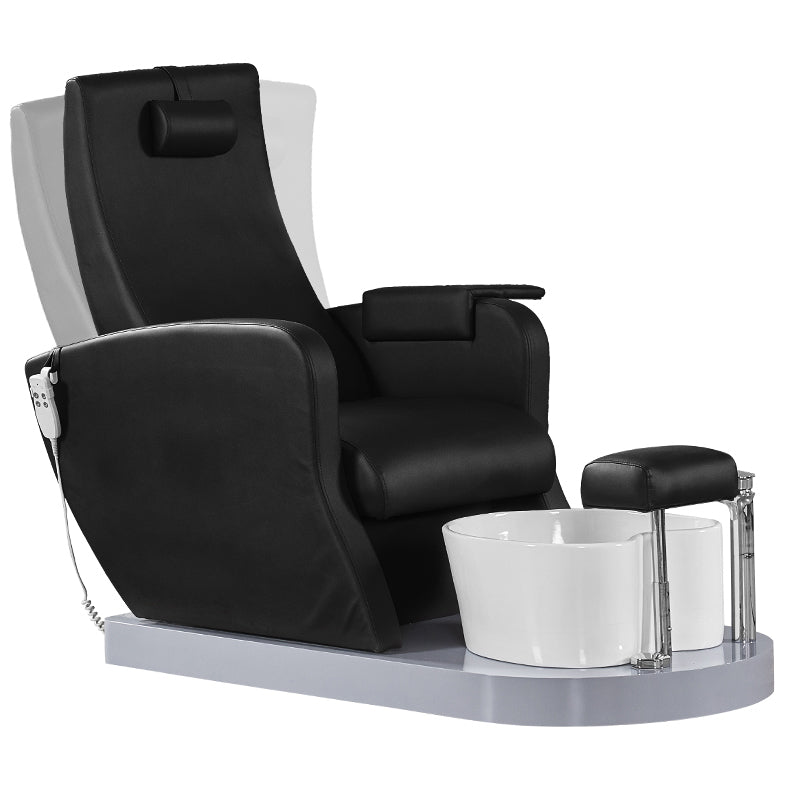 Spa Behandelstoel Elektrisch Azzurro 016A Zwart met Hydromassage 4