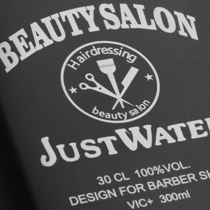 Waterverstuiver Kapper Barber 300 ml Zwart - afbeelding 2