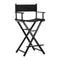 Make-up Chair Gabbiano, Folding - Black