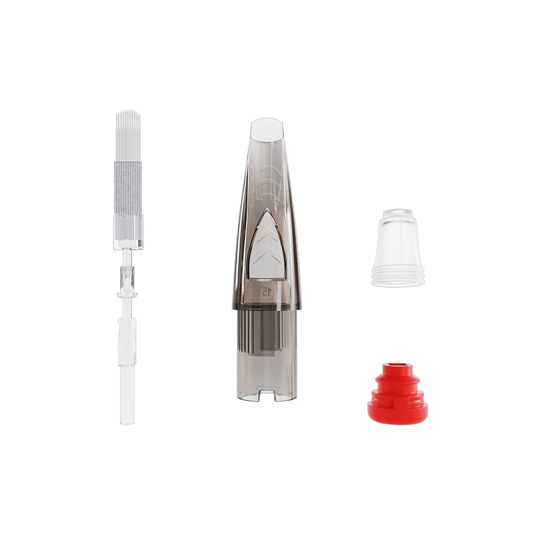 Tattoo Naalden Cartridge Soft Edge Magnum 23 Soft Edge  LT 0.35 mm El Cartel V2 10 st - afbeelding 4