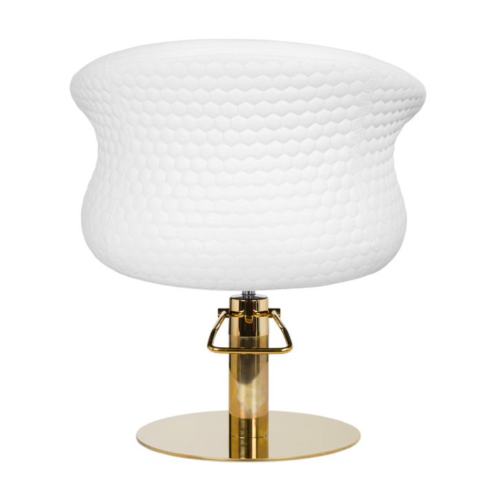 Kappersstoel Gabbiano Versailles Goud-Wit 4