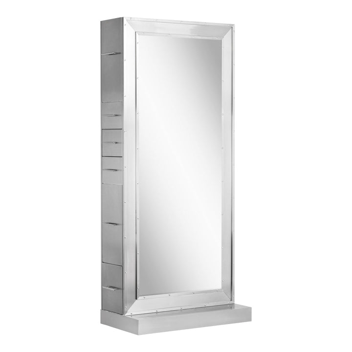 Kaptafel Kapperssalon YR-9010 Aluminium 1