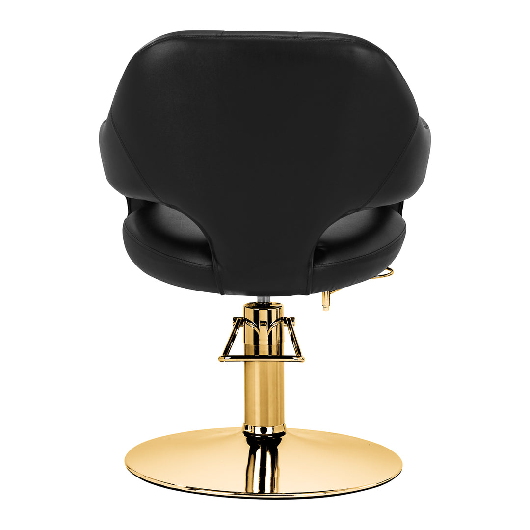 Kappersstoel Gabbiano Parma goud-zwart 3