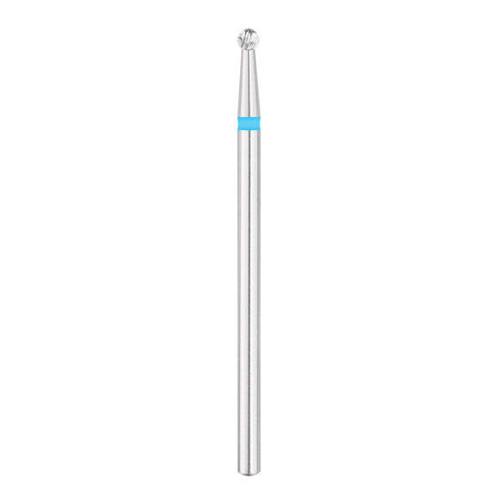 Nail Drill Bit Exo Ball Round 2.3 mm - Blue