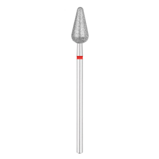 Nail Drill Bit Exo Pear Round - Fine
