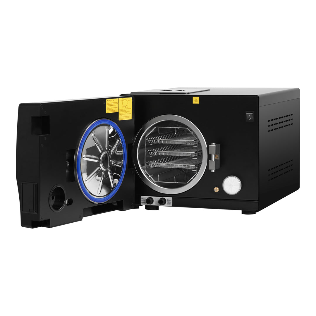Autoclaaf Lafomed Standard Line LFSS12AA LED met Printer 12 L Klasse B Medisch Zwart - afbeelding 3