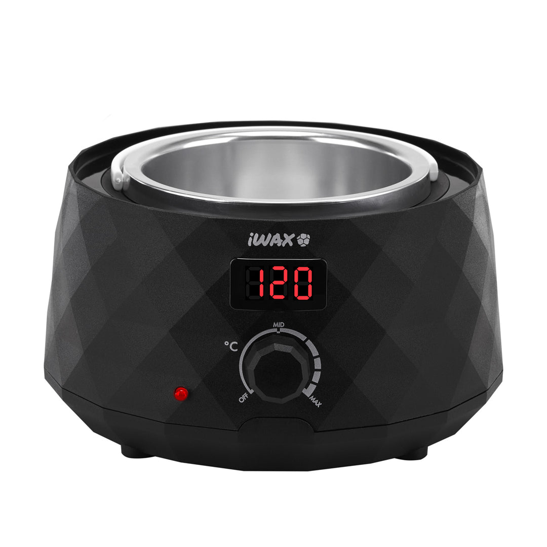Waxverwarmer Blik iWax Diamond Tech 400ml 100W Zwart - afbeelding 2