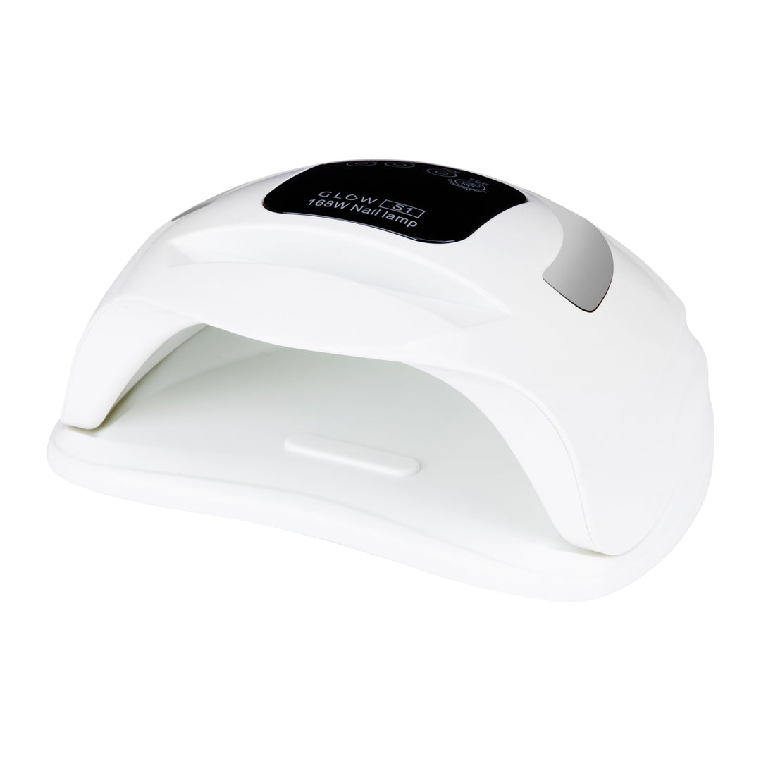 UV Lamp Nagels Dual LED Glow S1 168W Wit-Zilver