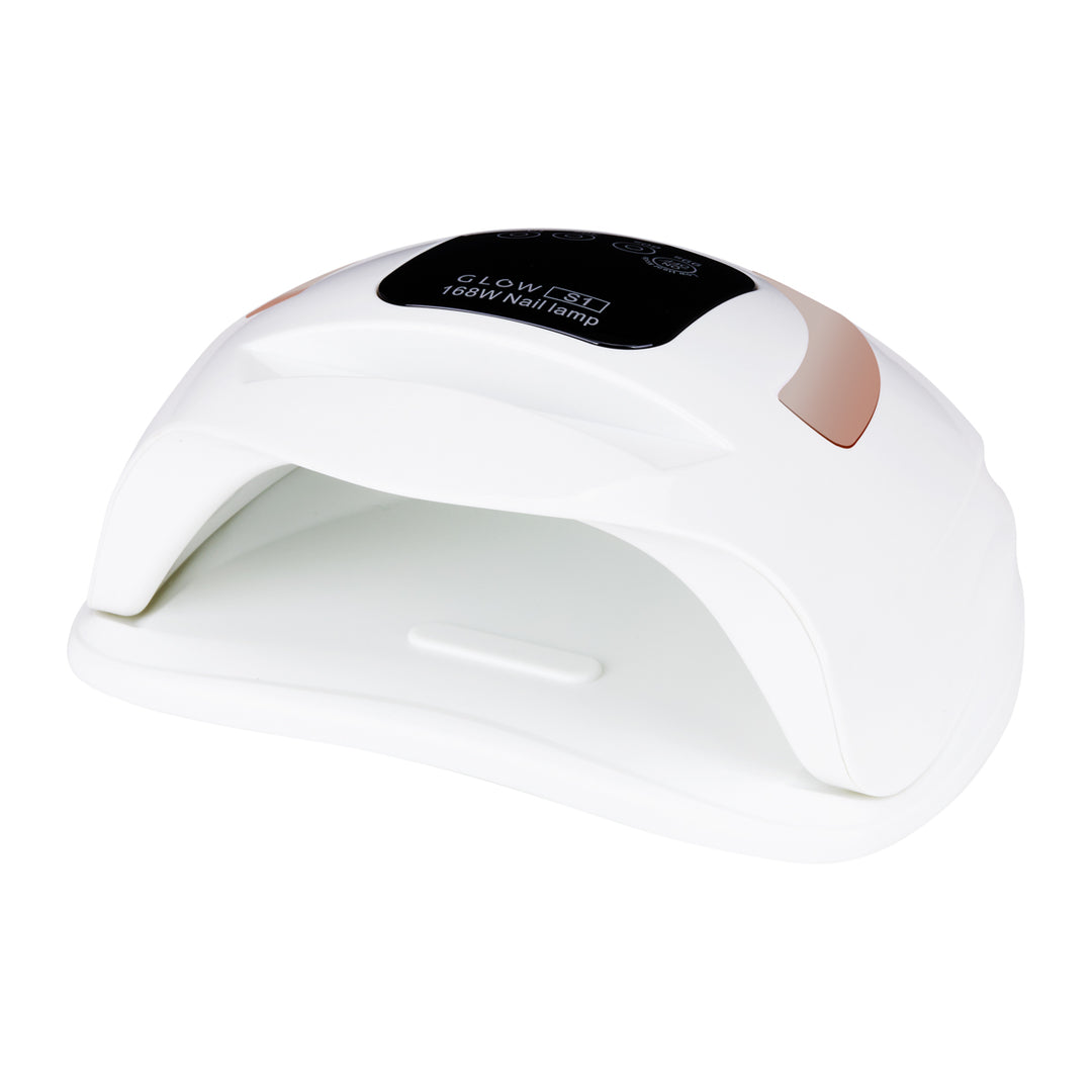 UV Lamp Nagels Dual LED Glow S1 168W Wit-Goud - afbeelding 2