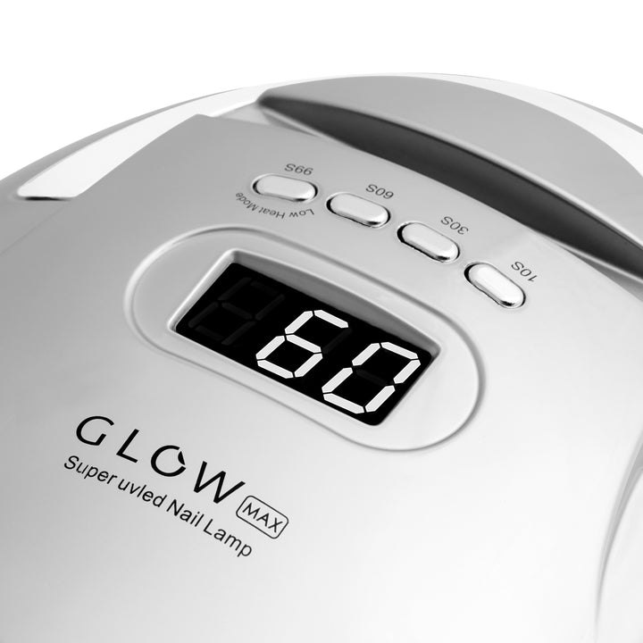 UV Lamp Nagels LED Glow F2 220W Zilver - afbeelding 4