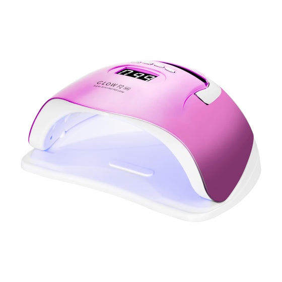 UV Lamp Nagels LED Glow F2 220W Roze