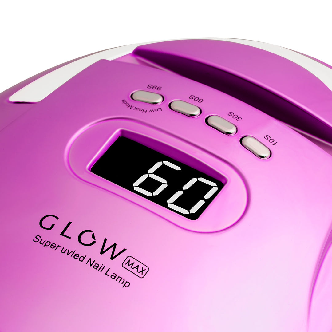 UV Lamp Nagels LED Glow F2 220W Roze-Blauw - afbeelding 4