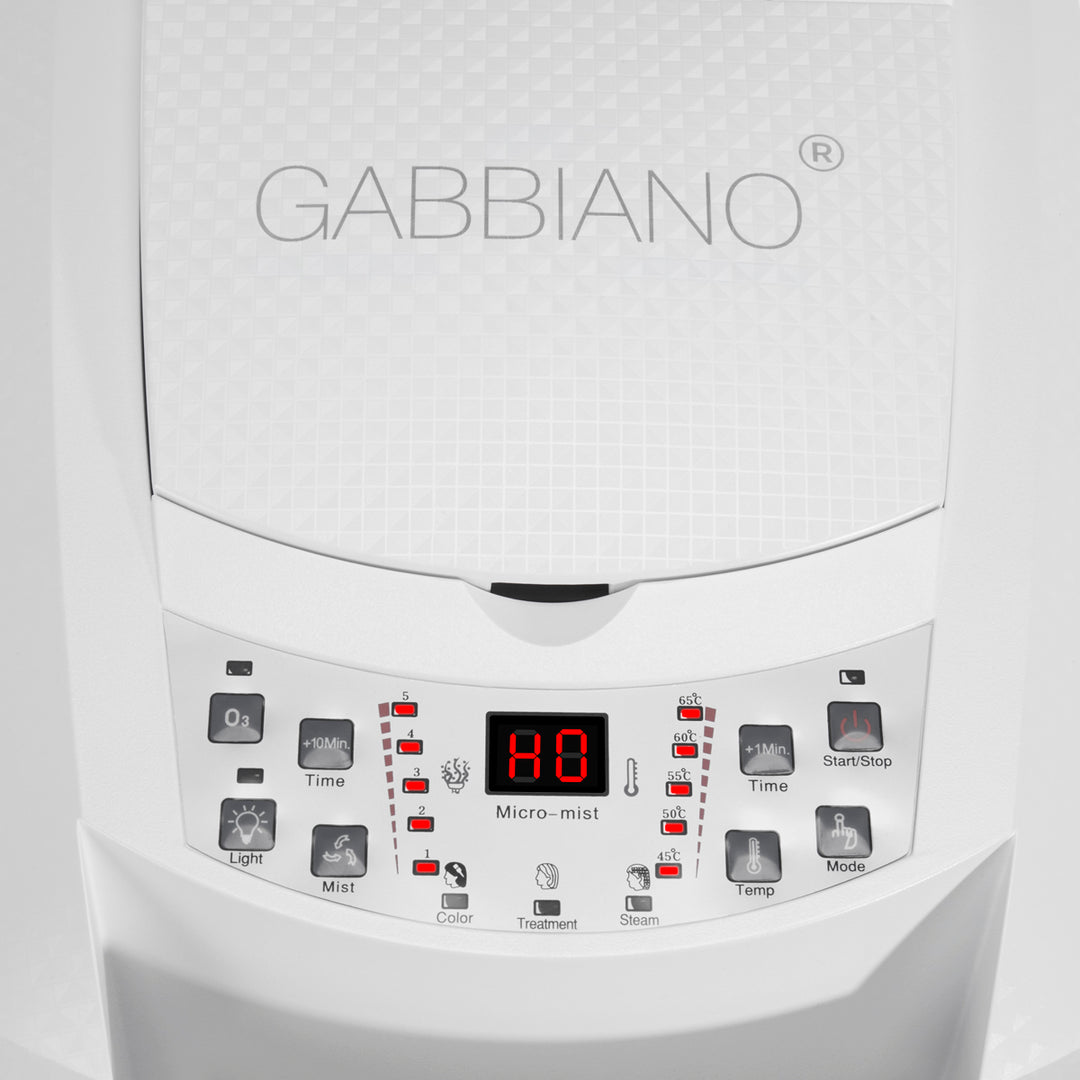 Haarstomer met Statief Actieve Ozonisatie Gabbiano 408D Wit - afbeelding 15