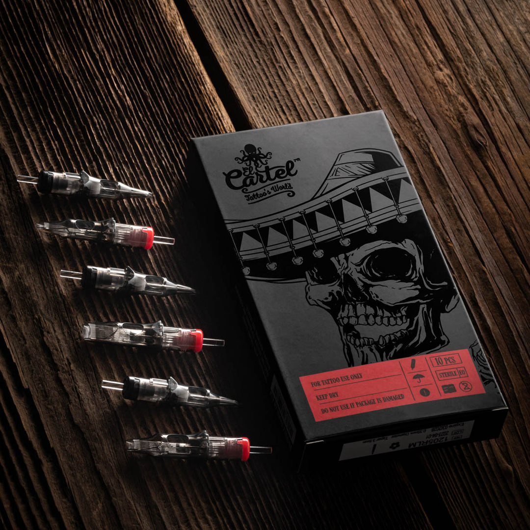 Tattoo Naalden Cartridge RL-X 3RLX 6 InRow 0.30 mm El Cartel V2 10 st - afbeelding 5