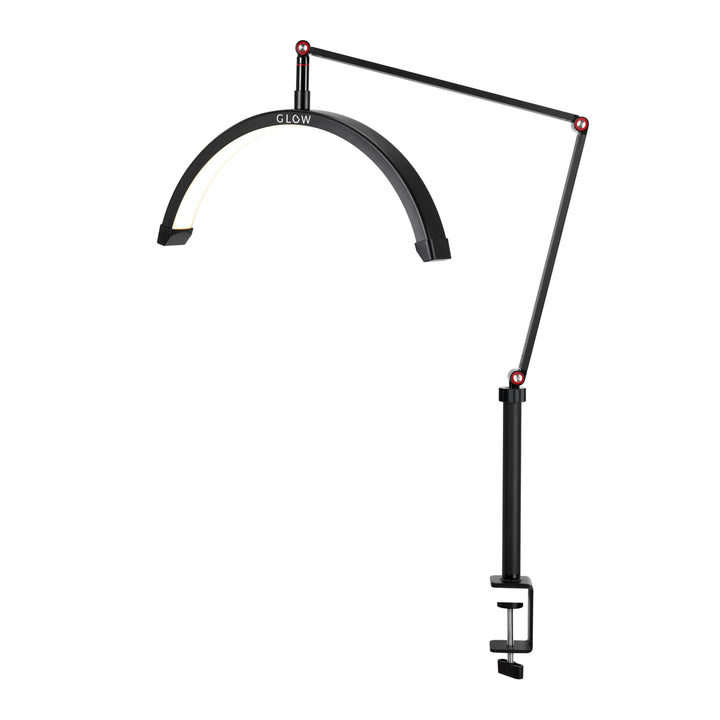 LED Lamp met Klem en Instelbare Kleur- en Lichtintensiteit Glow MX3 Mat Zwart - afbeelding 3