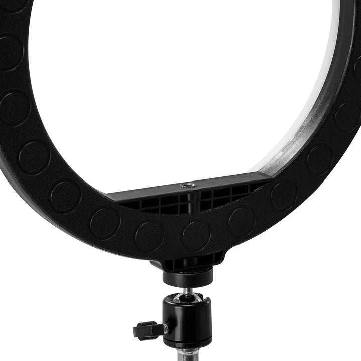 Ringlamp Glow 10" met statief 10W Zwart 12