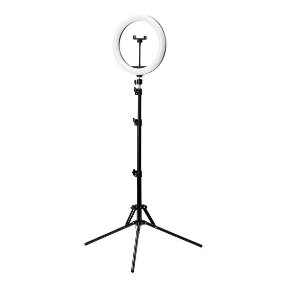 Ring Light with Tripod Glow 13 in - Black