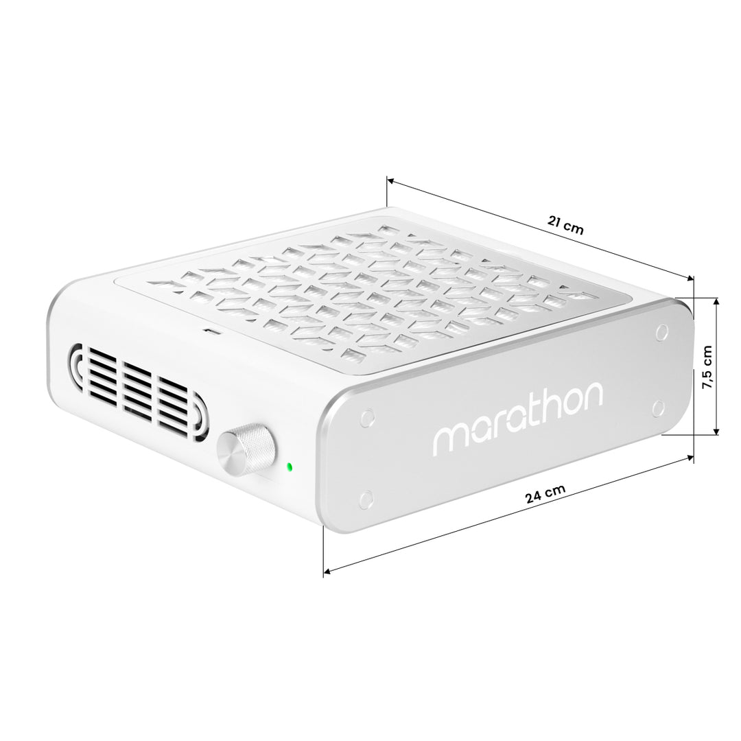 Saeyang Stofafzuiger voor Nagels Marathon Olimp 65W Wit