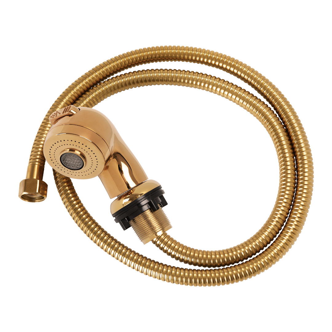 Handdouche voor Wasunit Gabbiano Goud Groot - afbeelding 2