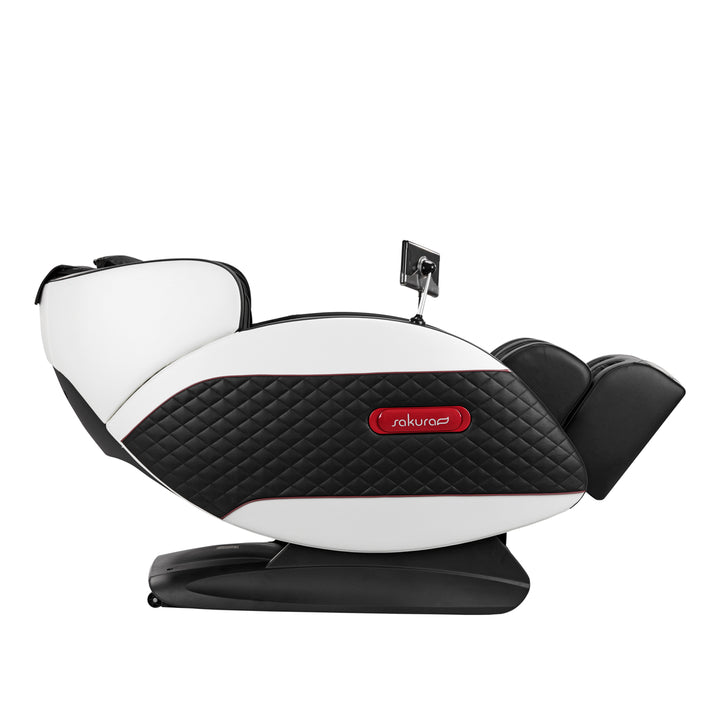 Massagestoel Elektrisch Sakura Standard 801 Zwart-Rood