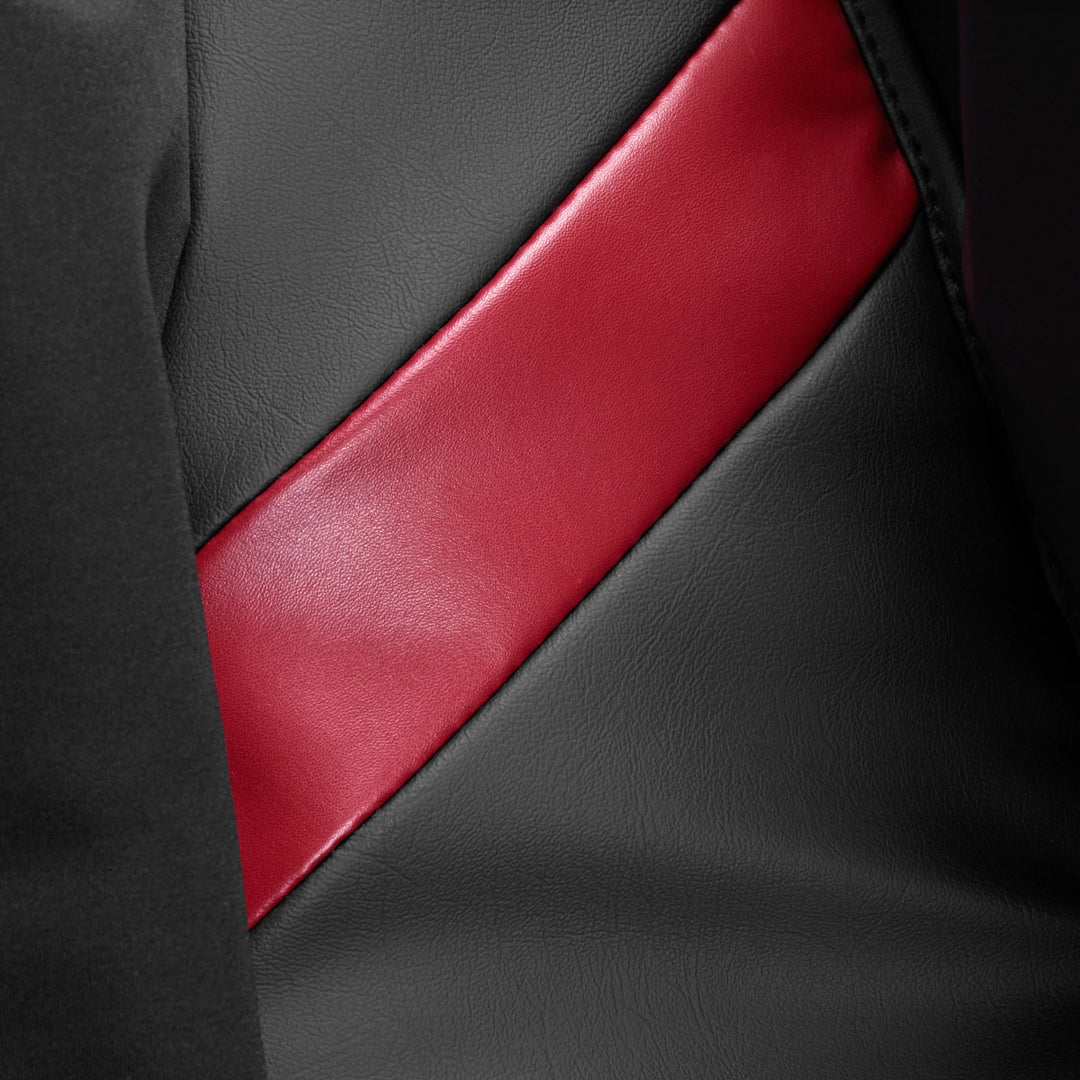 Massagestoel Elektrisch Sakura Standard 801 Zwart-Rood