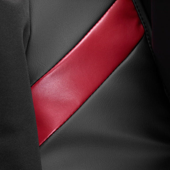 Massagestoel Elektrisch Sakura Standard 801 Zwart-Rood