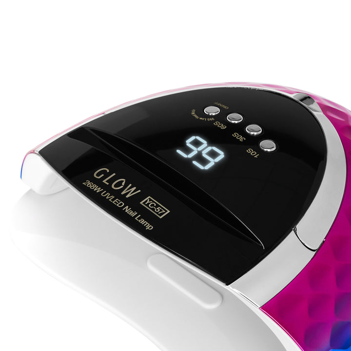 UV Lamp Nagels LED Glow YC57 268W Roze-Blauw