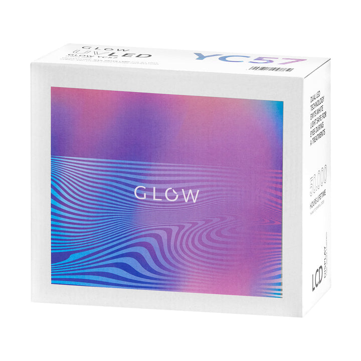 UV Lamp Nagels LED Glow YC57 268W Roze-Blauw - afbeelding 9