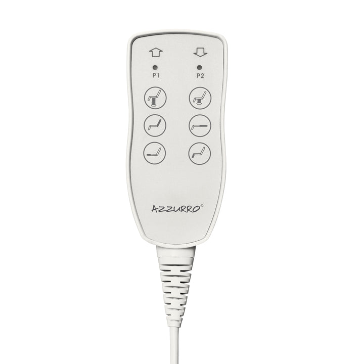 Behandelstoel Elektrisch Azurro 891 3 Motoren Wit - afbeelding 10