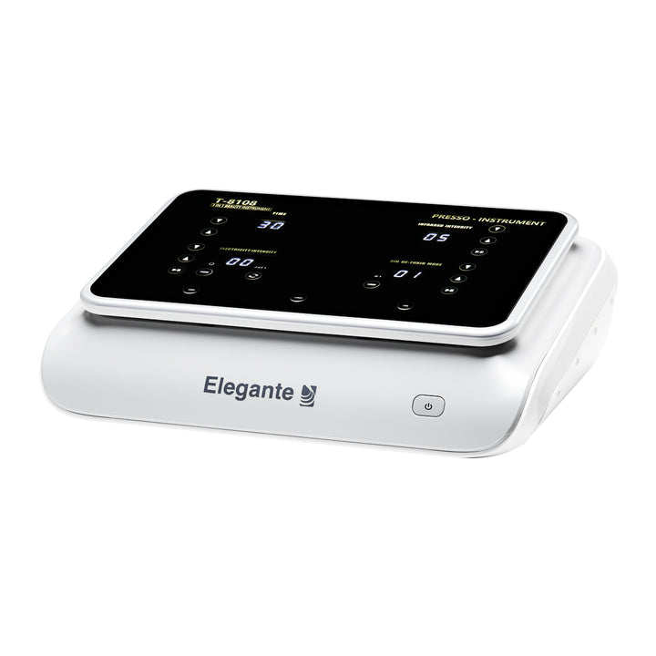 Pressotherapie Apparaat Elegante Platinum T8108 met Infrarood en EMS Wit