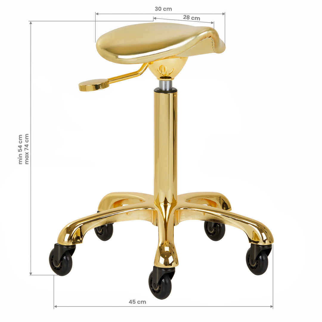 Tabouret Gabbiano Roll Speed Goud 8