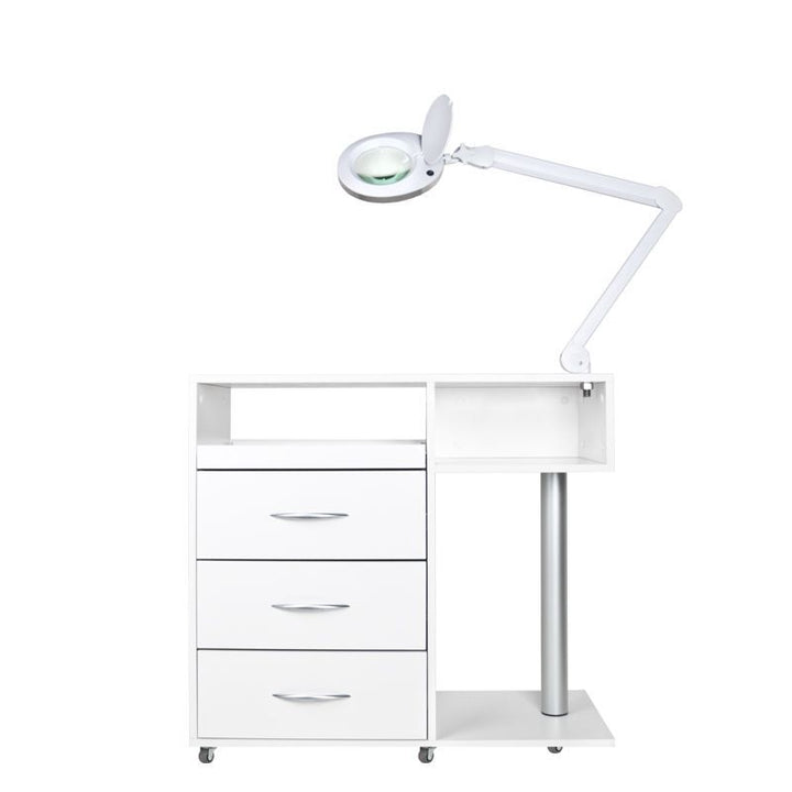 Professionele Pedicure Set Y-300 met Roltafel, Pedicuremotor, Loeplamp en UV-C Apparaat - afbeelding 3
