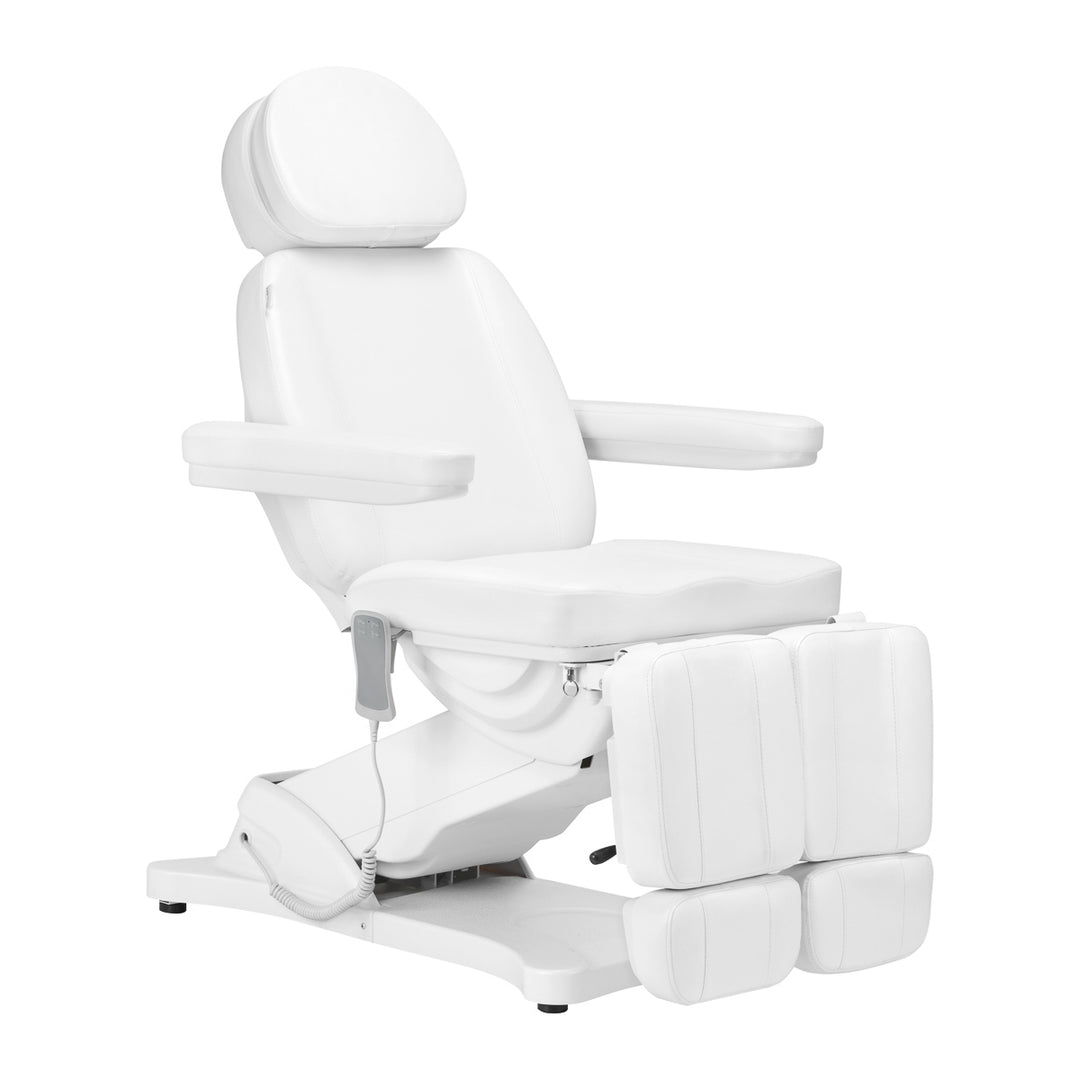 Behandelstoel Elektrisch Sillon Classic Pedi 2 Motoren Wit