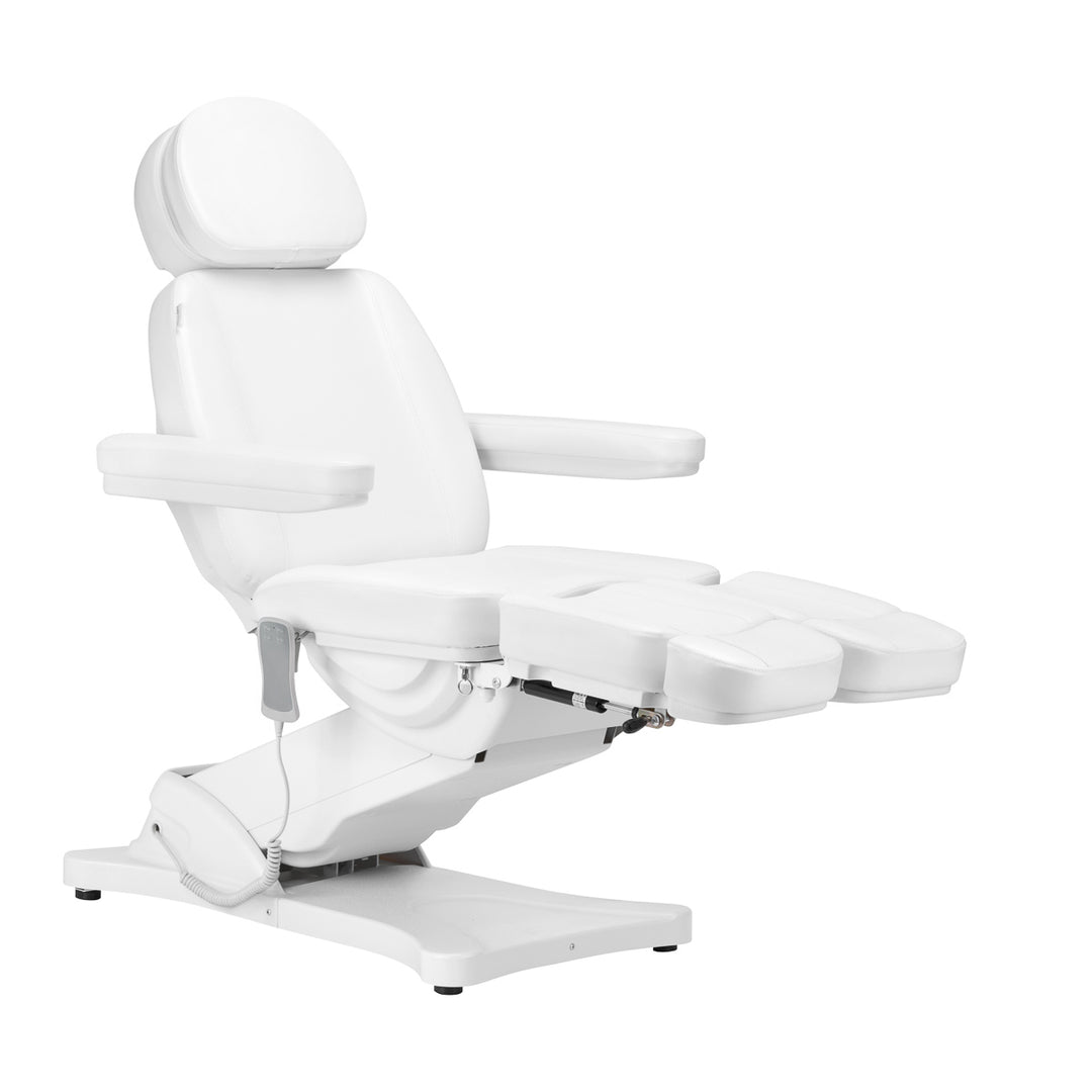 Behandelstoel Elektrisch Sillon Classic Pedi 2 Motoren Wit - afbeelding 2
