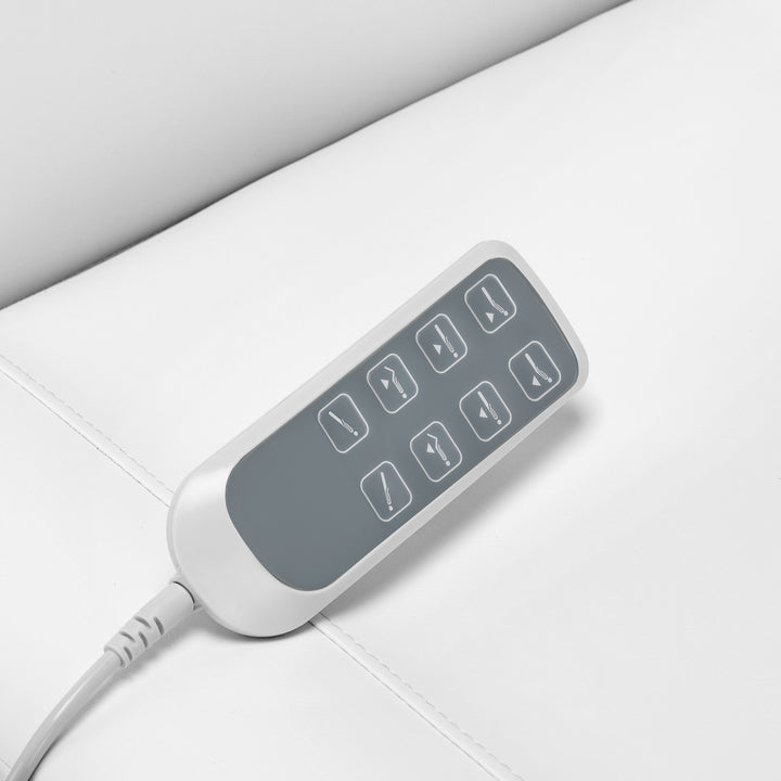 Behandelstoel Elektrisch Sillon Classic 4 Motoren Kantelbaar Wit - afbeelding 12