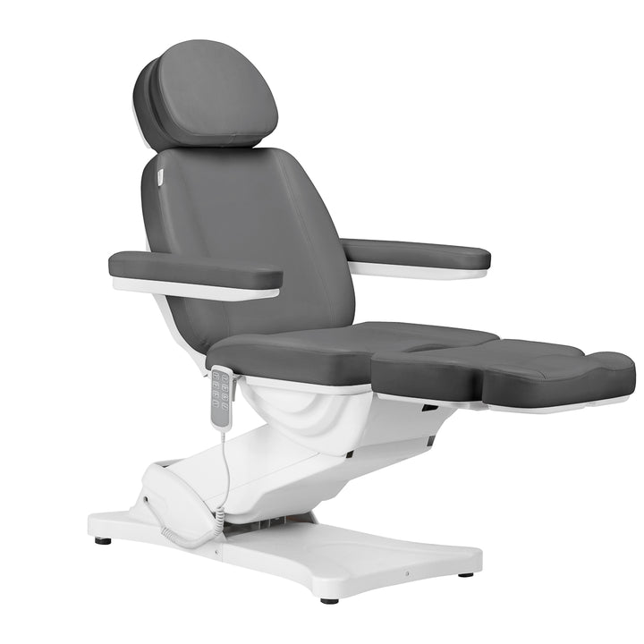 Behandelstoel Elektrisch Sillon Classic 4 Motoren Kantelbaar Grijs - afbeelding 3