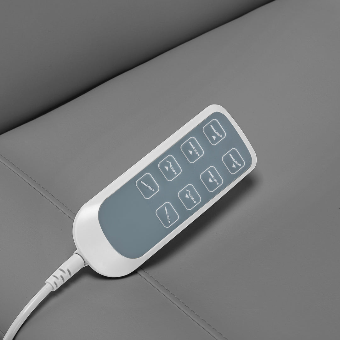 Behandelstoel Elektrisch Sillon Classic 4 Motoren Kantelbaar Grijs - afbeelding 13