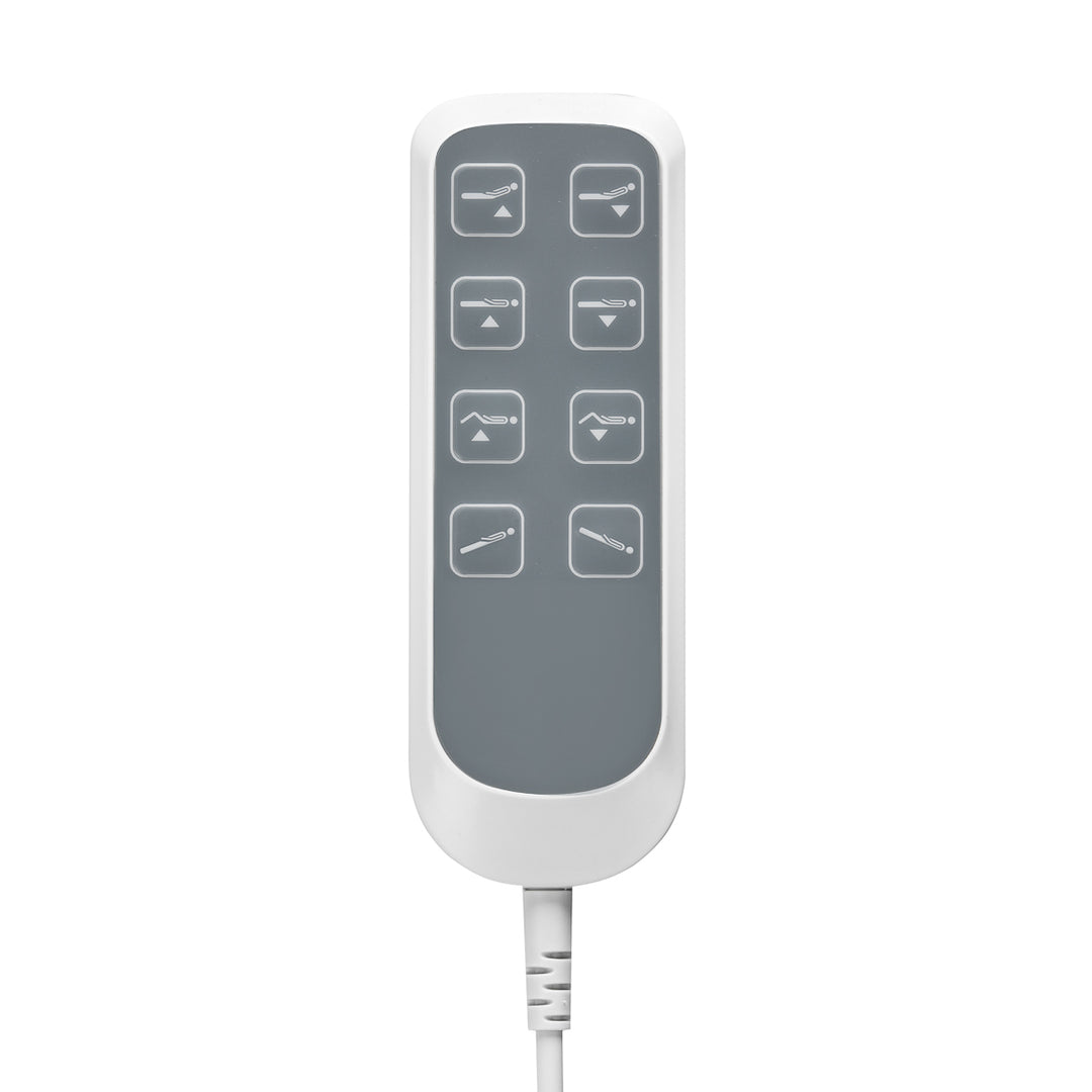 Behandelstoel Elektrisch Sillon Classic 4 Motoren Kantelbaar Grijs - afbeelding 19