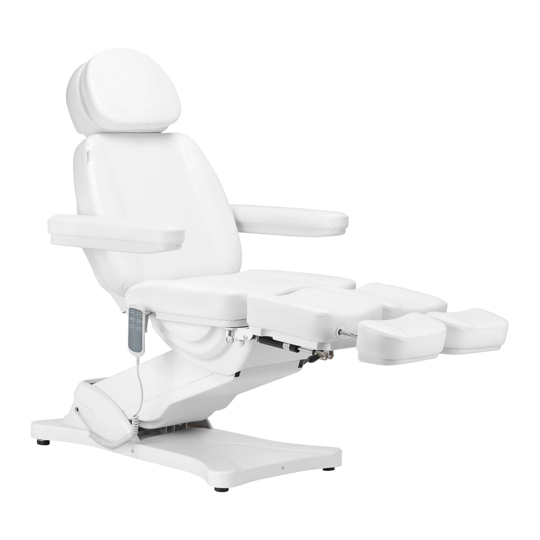 Behandelstoel Elektrisch Sillon Classic 3 Motoren Kantelbaar Wit - afbeelding 3