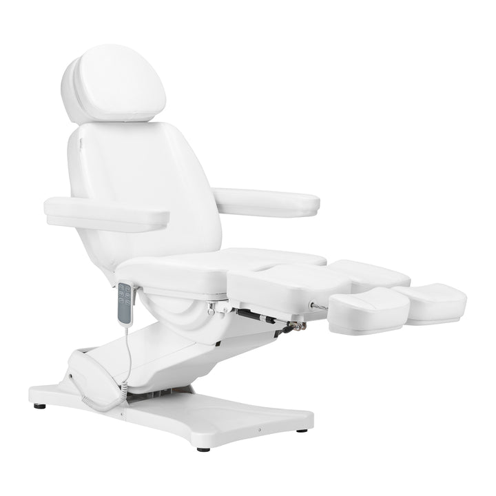 Behandelstoel Elektrisch Sillon Classic 3 Motoren Kantelbaar Wit - afbeelding 3