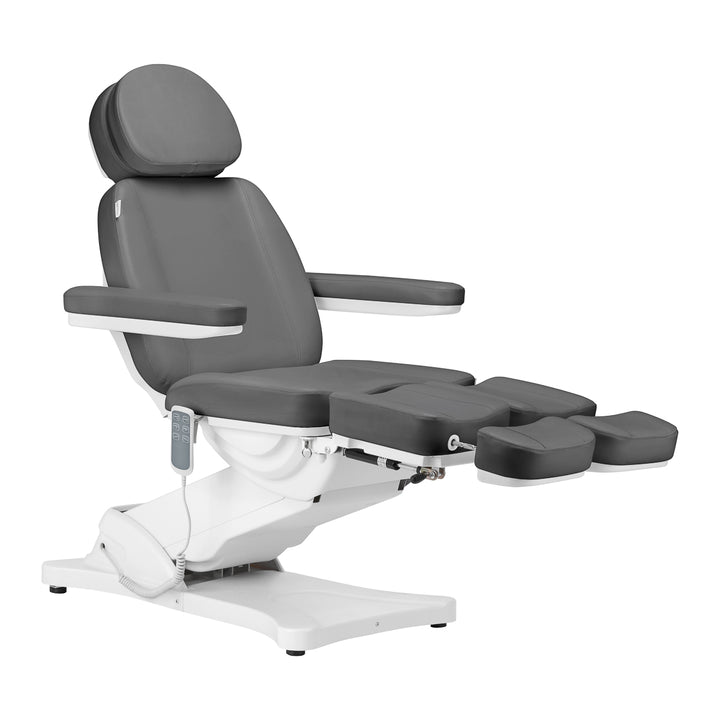 Behandelstoel Elektrisch Sillon Classic 3 Motoren Kantelbaar Grijs - afbeelding 3
