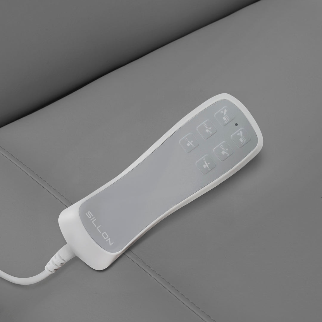 Behandelstoel Elektrisch Sillon Classic 3 Motoren Kantelbaar Grijs - afbeelding 13