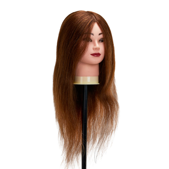 Kappershoofd Gabbiano WZ1 Echt Haar 42 cm Bruin - afbeelding 3