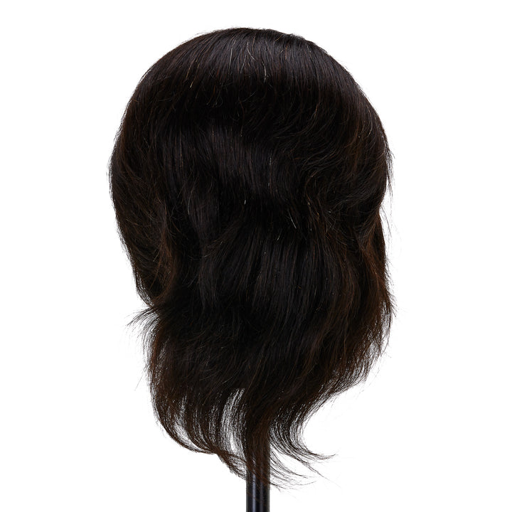 Kappershoofd Heren Gabbiano WZ3 Echt Haar 20 cm Zwart - afbeelding 3