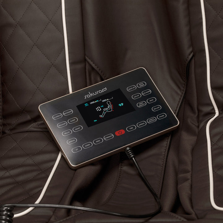 Massagestoel Elektrisch Sakura Comfort Plus 806 Bruin - afbeelding 15